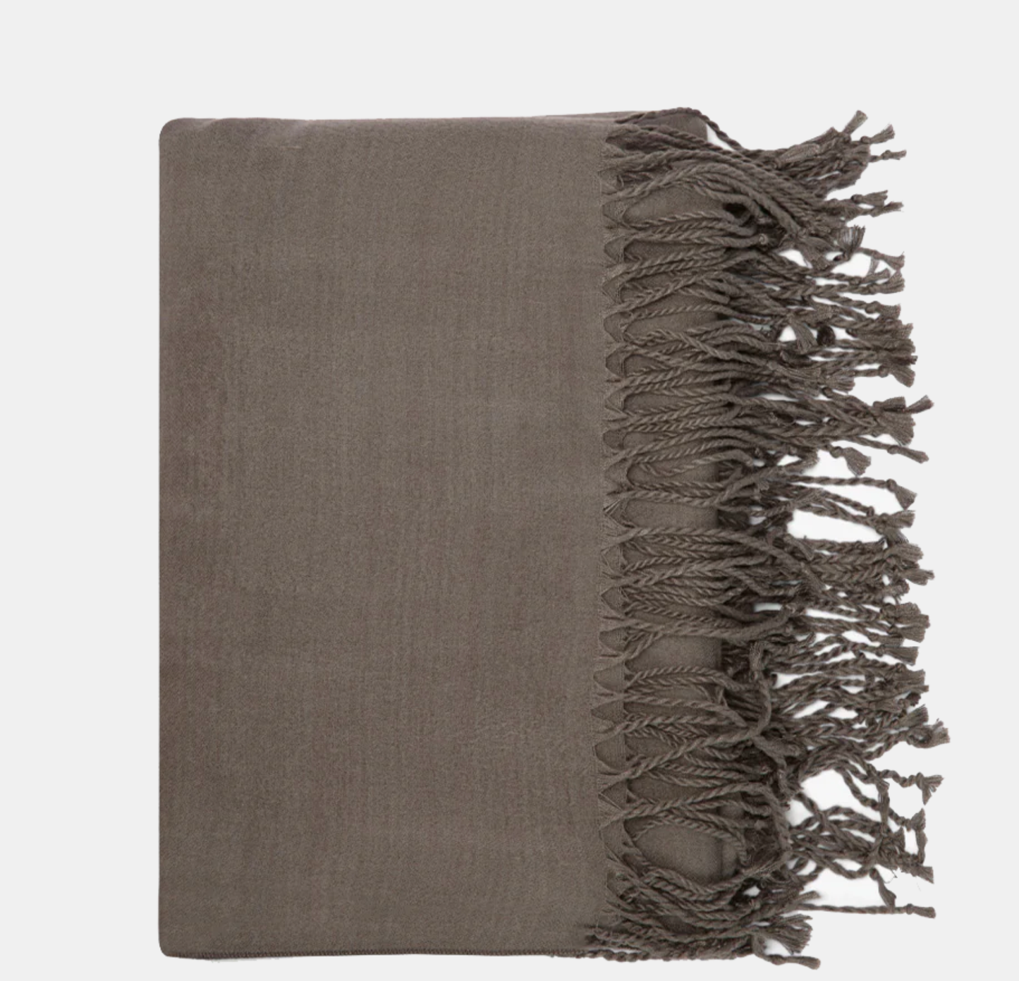 Vegan Cashmere Woven Throw