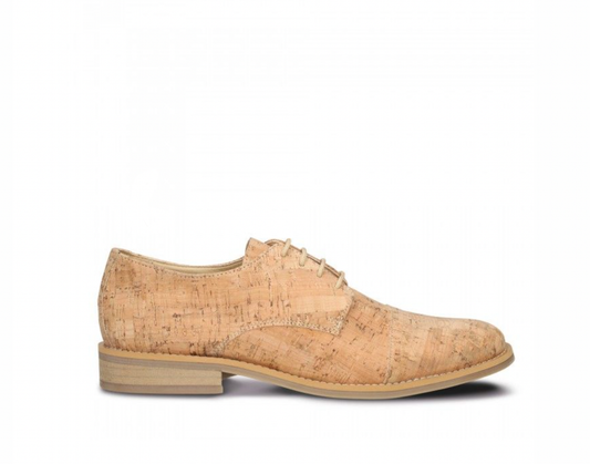 Edu Cork Men's Derby Cap Toe Shoe