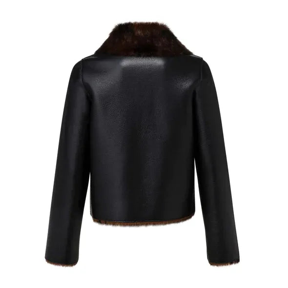 Rose Reversible Faux Fur Jacket