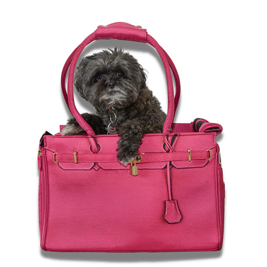 A Pet With Paws Madison Pink Pet Carrier