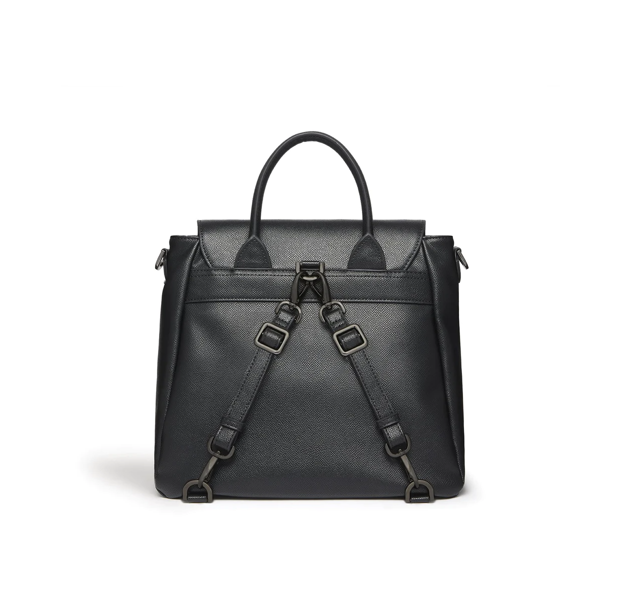 Zuri Black Vegan Backpack
