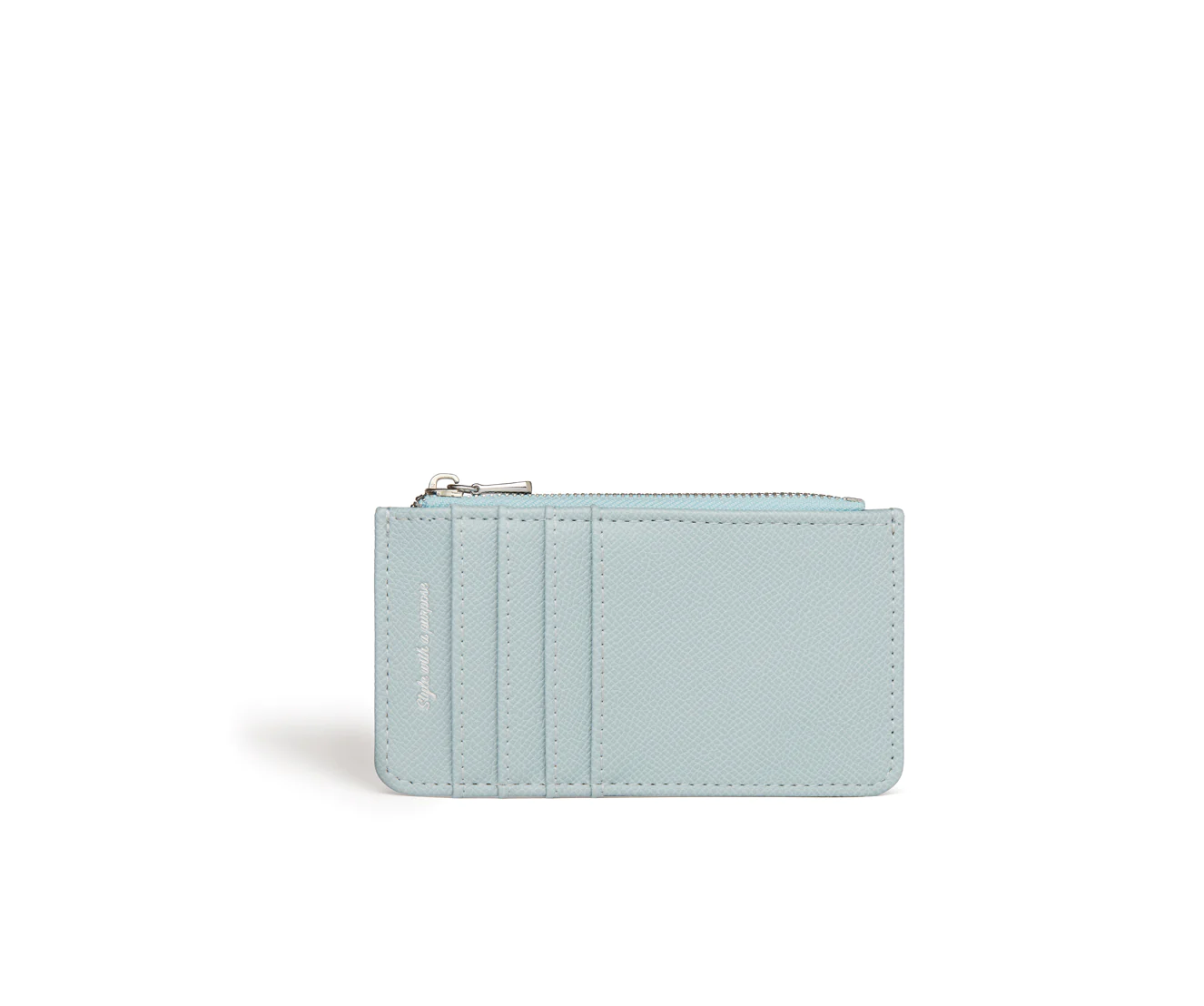 Willow Light Blue Coin and Card Holder