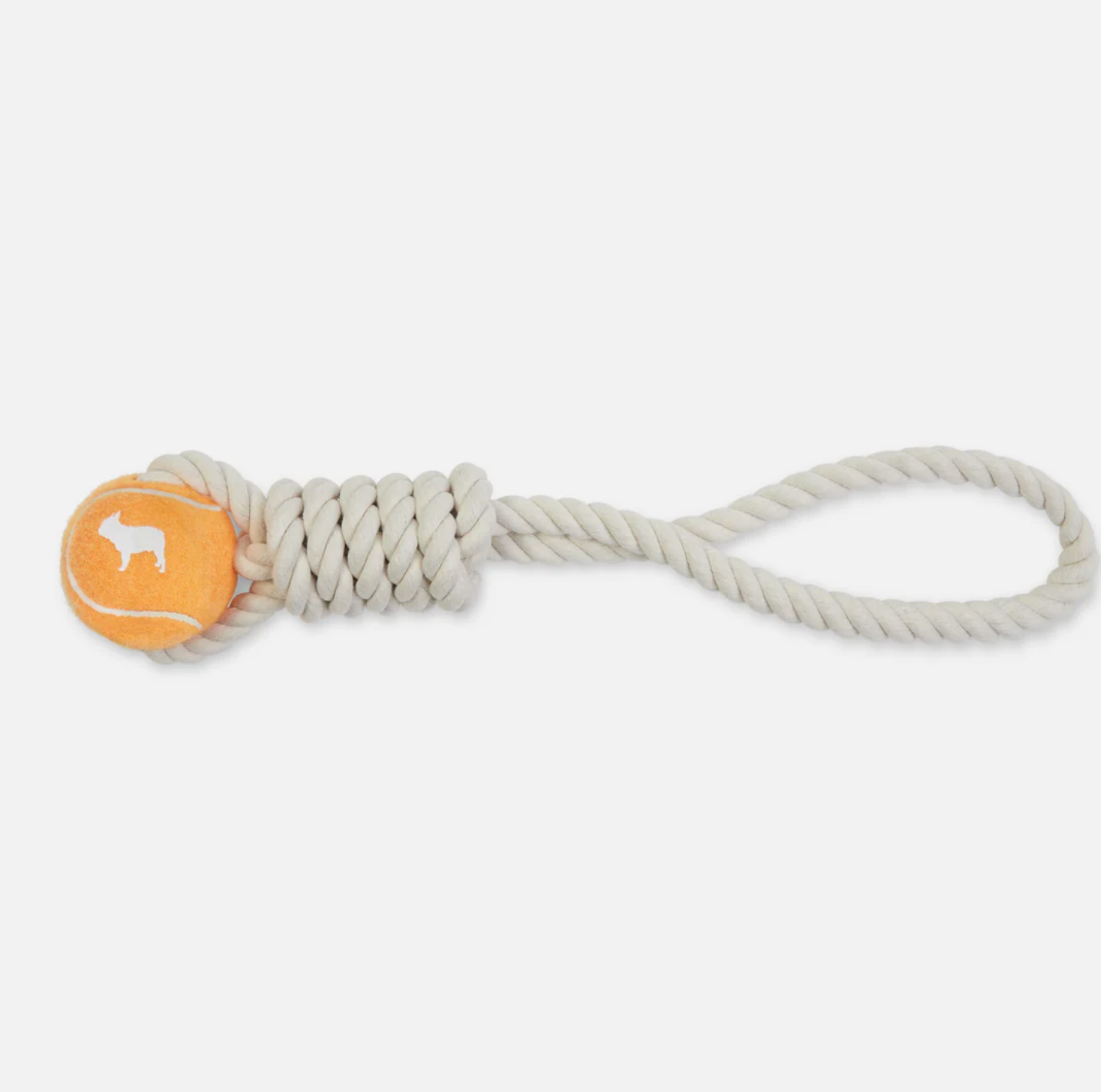 Tennis Ball and Rope Tug Toy