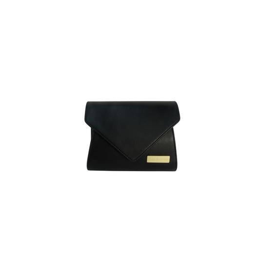 black kaila katherine vegan leather brixton clutch shoulderbag